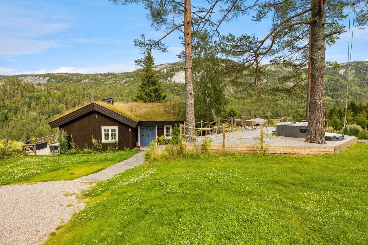 Libeli- Panoramaview Towards Gaustadtoppen- Jacuzzi Vila Lona Exterior foto