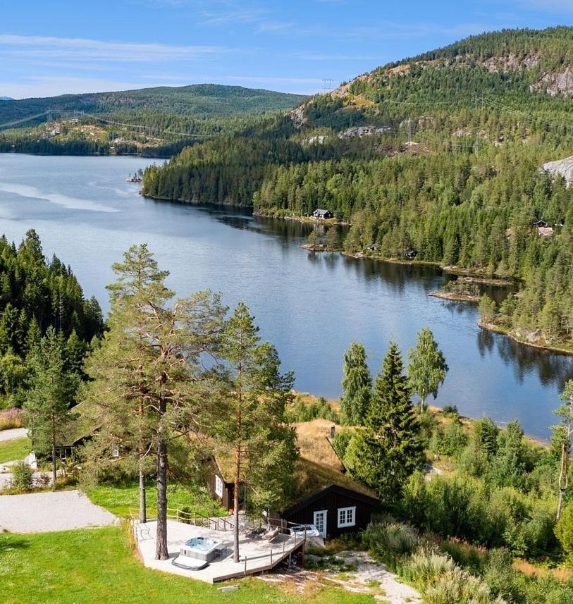 Libeli- Panoramaview Towards Gaustadtoppen- Jacuzzi Vila Lona Exterior foto